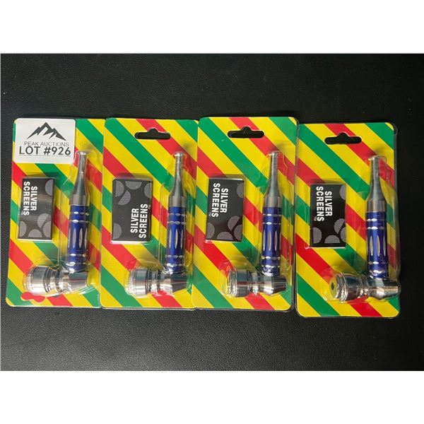 Lot of 4 Smoking Pipes for Herbs/Tobbaco