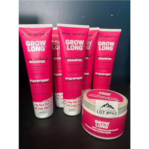 Lot of Marc Anthony Products (5x Shampoo & 1x Anti-Breakage Mask)