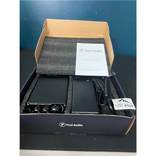 Lot of 1 Fosi Audio Mini Bluetooth 5.0 Amplifier