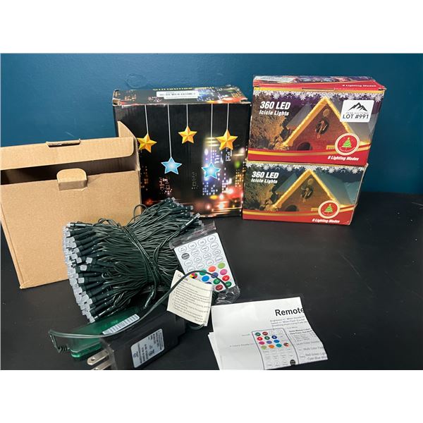 Lot of Assorted Christmas Lights