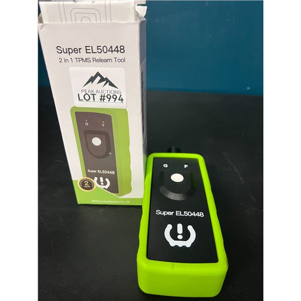 Lot of 1 TPMS Relearn Tool/Device