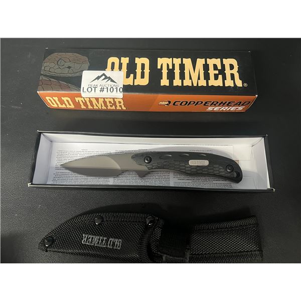 Lot of 1 Old Timer Copperhead Series Knife