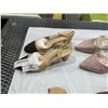 Image 2 : 4 PAIRS OF NEW LADIES HEELS AND BOOTS SIZE 220, 240 AND 255