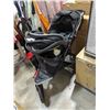 Image 2 : EVENFLO VICTORY JOGGER STROLLER WITH LITEMAX INFANT CAR SEAT - BLACK