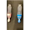 Image 2 : LOT OF PLASTIC MUFFIN CONTAINERS AND BABY SPOON BOTTLES