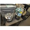 Image 2 : 2 Small Pressure Tanks & Cart On Wheels