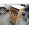Image 2 : 3 Wooden Storage Cabinets On wheels