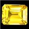 3ct Golden Yellow Emerald Cut Citrine (GMR-0473)