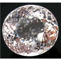 23.06ct. Scintillating Natural Pink RARE Morganite AAA Big FLAWLESS (GEM-3257)