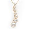 Exquisite White Pearl Necklace Pendant $995 (JEW-333)