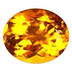 23.4ct Awesome Oval Cut Golden Yellow Citrine Brazil (GEM-14291)
