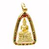 Heavy 24k Gold Filled Thai Buddha Amulet (JEW-156)
