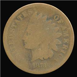 1873 Indian Cent Circulated SCARCE (COI-4977)