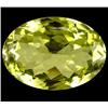 16.54ct RARE Natural Prasiolite Oval Elegant Canary Green  (GEM-14476)