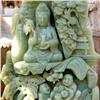 Image 3 : Kwan Yin  Jade Statue Scene 140 Pounds (ART-010)