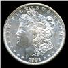 Image 1 : 1881S Morgan Dollar Choice+ Uncirculated Rare Variety Semi-Prooflike (COI-5065)