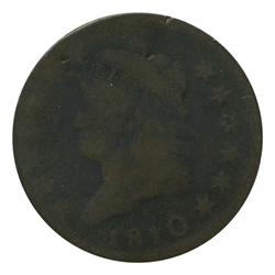 1810 Large Cent Circulated Scarce Date (COI-5088)