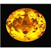 Image 1 : 22.2ct Perfect Golden Yellow Oval Citrine Brazil (GEM-13955B)