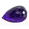 18.5ct Fantastic Briolette Drill Purple Amethyst Uruquay (GEM-14220)