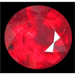 3.2ct Round Cut Natural Ruby Mozambique (GEM-15190)