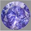 0.74ct VERY RARE  Round Cut Top AAA Blue Natural Tanzanite VS/SI (GEM-7404)