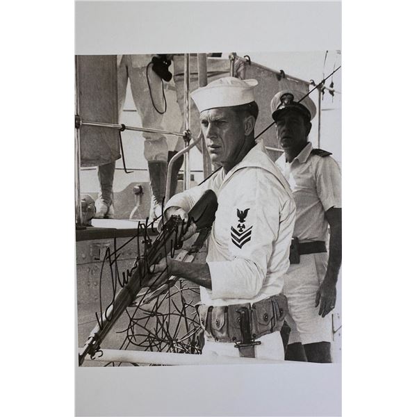 Autograph Signed Sand Pebbles Photo