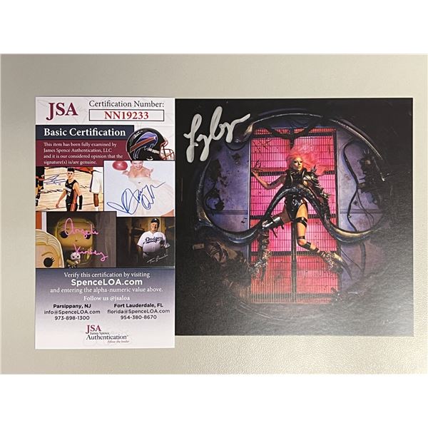 Signed Lady Gaga Chromatica Card JSA