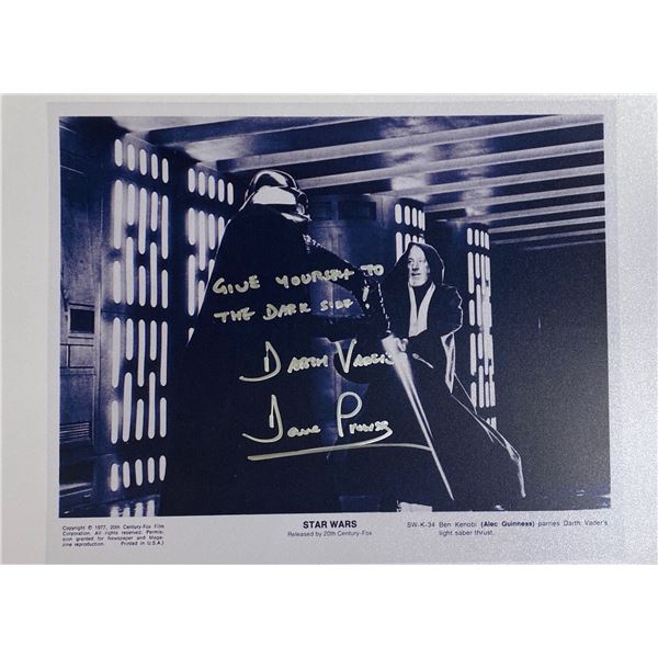 Autograph Signed  Star Wars Photo