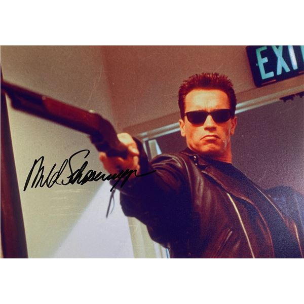 Autograph Signed  Terminator Photo