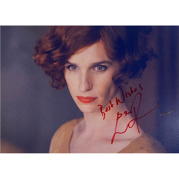 Autograph Signed  Danish Girl Photo