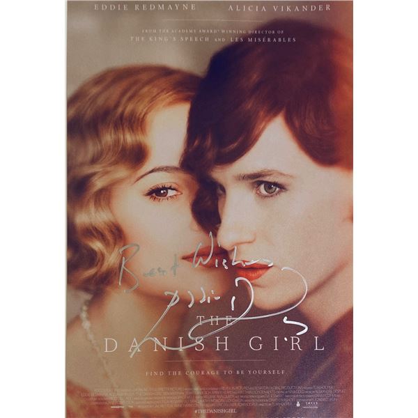 Autograph Signed  Danish Girl Photo