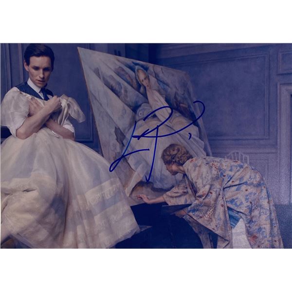 Autograph Signed  Danish Girl Photo