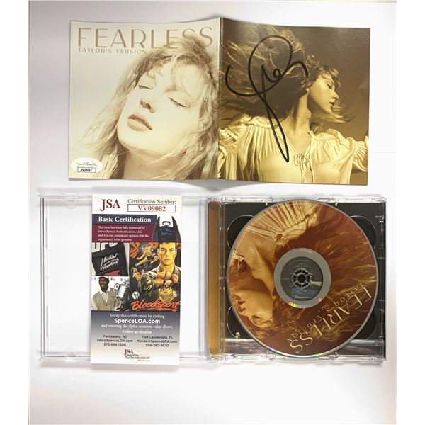 Autograph Signed  Taylor Swift CD JSA
