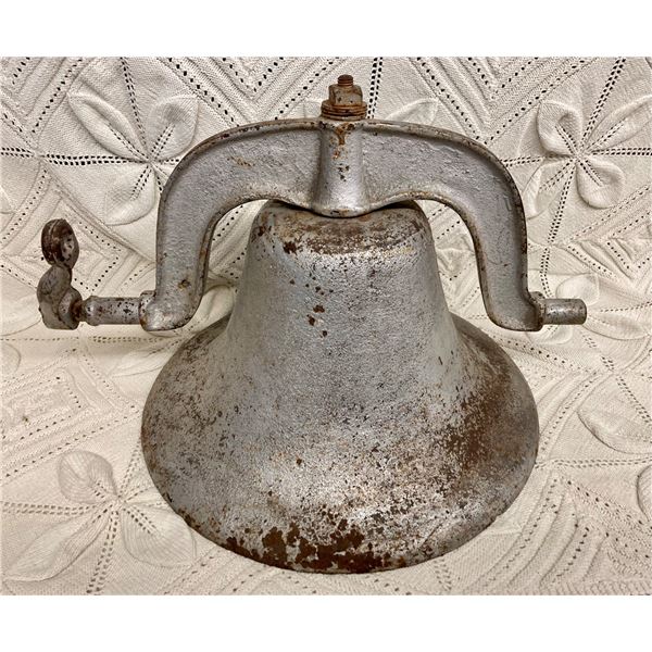 CAST IRON SCHOOL BELL #2