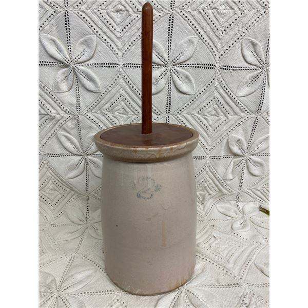#2 BUTTER CHURN CROCK