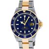 Image 2 : Rolex Submariner Date Steel & 18K Yellow Gold Blue Dial Wristwatch