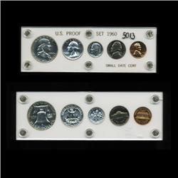 1960 Rare Hi Grade Small Date Proof Set (COI-5013)