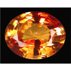 1.02ct  Blinding  Orange Sapphire Oval  VVS (GEM-13336)