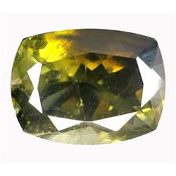 5.92ct   Excellent Green Tourmaline Emerald Cut (GEM-15145)