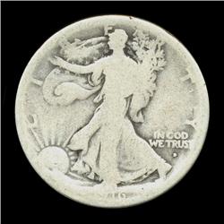1916-D US Walking Lib. Half Coin (COI-912)
