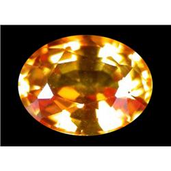 .91ct Fabulous  Orange Sapphire Oval VVS (GEM-12904)