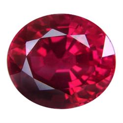 10.70ct  Beautiful Oval Cut Red Topaz AAA (GEM-15989)