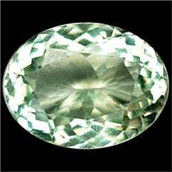 9.13ct  Fantastic AAA Green Oval Cut Amethyst (GEM-15998)