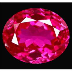 12.15ct  Stunning Oval Facet Blood Red Topaz (GEM-16039)