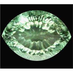 30.13ct Stunning Top Blue Green Marquise Concave Amethyst (GEM-16019)