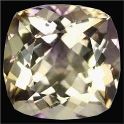 22.19ct Magnificent Little Yellow Cushion Amethyst (GEM-16053)