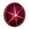 Image 1 : 2.08ct  Exceptional Oval Cab Red Star Ruby (GEM-16012)