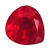 Image 1 : 5.15ct  Excellent Pear/Heart Cut Natural Blood Red Ruby (GEM-16001)