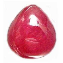 10.65ct Top AAA Pear Cabochon Red Ruby Mogok (GEM-10472)