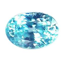 .82ct Wonderful Oval Facet Blue Zircon (GEM-12360A)